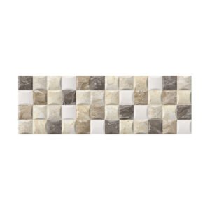 Base decorada Chipre taupé cara única 20×60