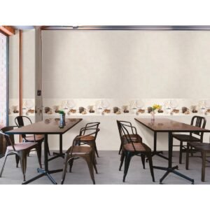 Base Decorada Cappuccino Beige Cara Única 30×60